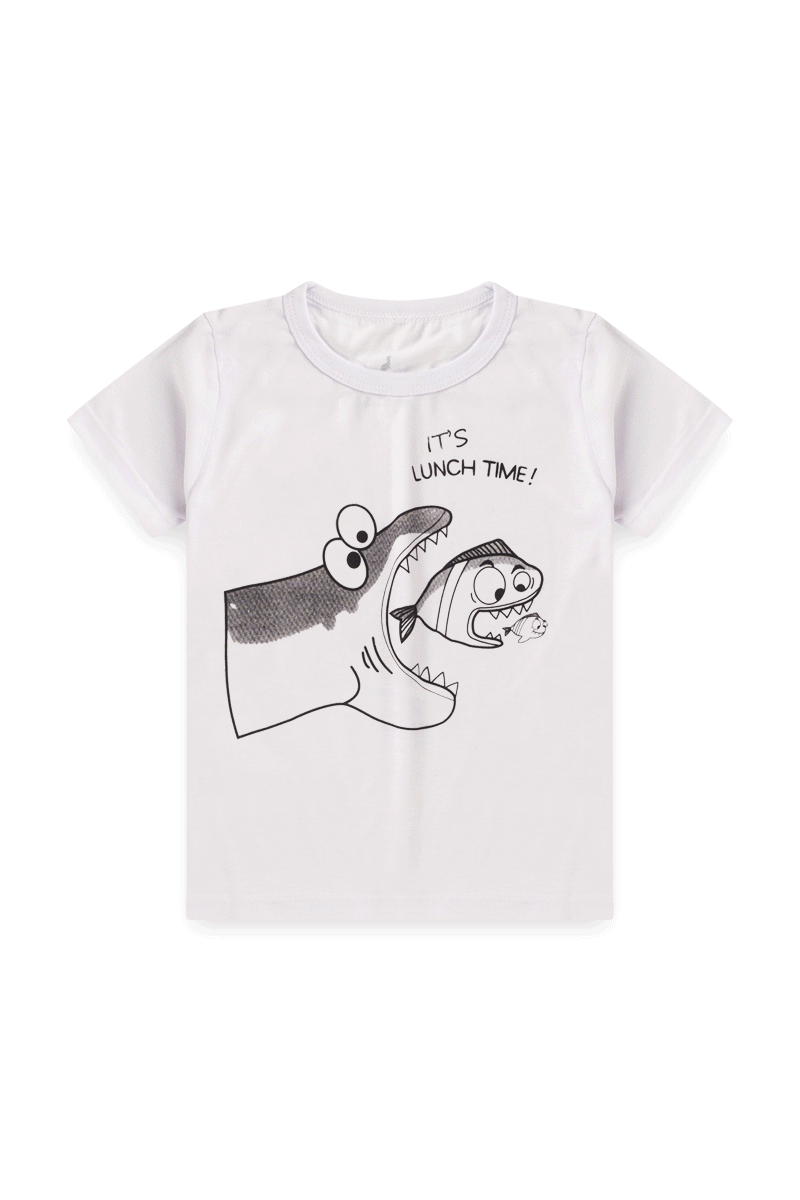 Washable Coloring T-Shirt Fish Kangulu