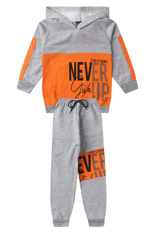 Children's Winter Set for Boys Never Give Up Kangulu