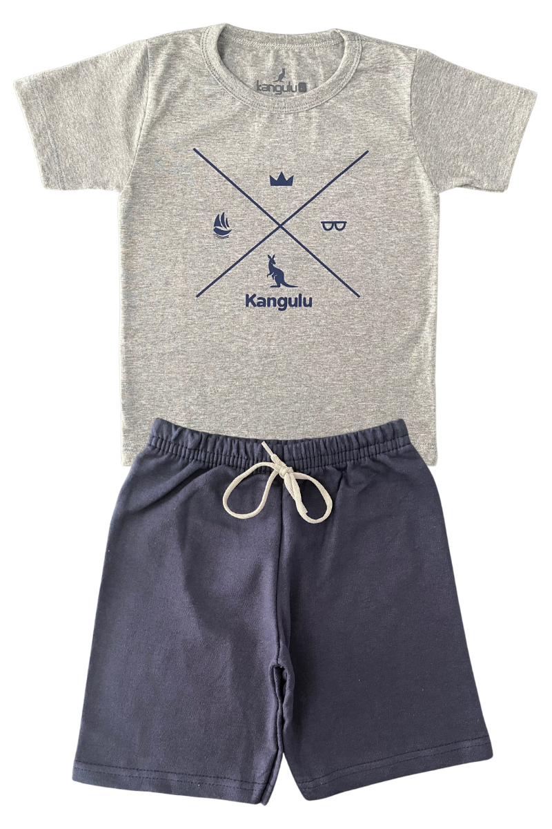 Boys' Summer Set - Kangulu Symbols