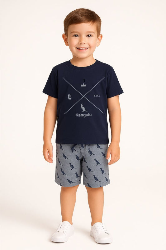 Boys' Summer Set - Kangulu Symbols