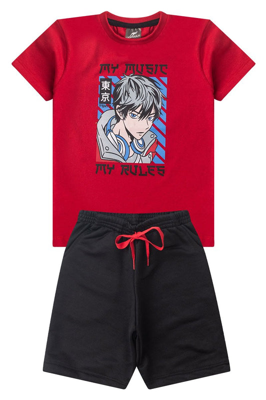 Kangulu Summer Boys' Set Tokyo Beats