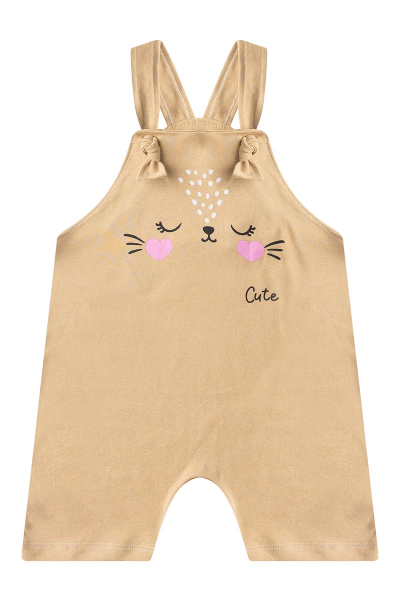 Girls' Baby Romper + Bodysuit - Little Cat