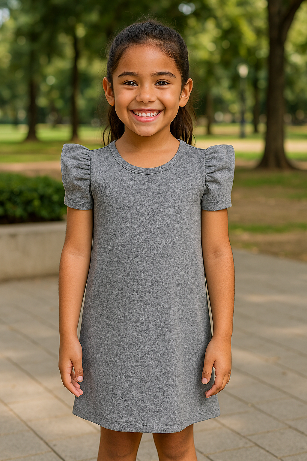 Girls' Basic Dress - Iaia