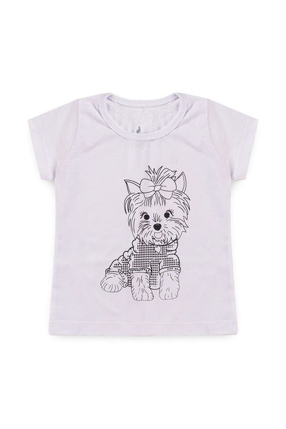 Washable Coloring T-Shirt Dog Kangulu