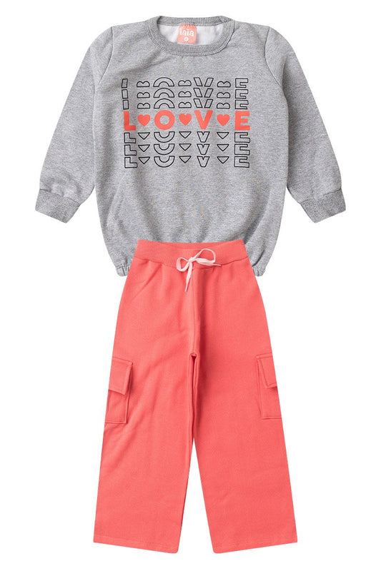 Girls' Winter Set Love Iaia