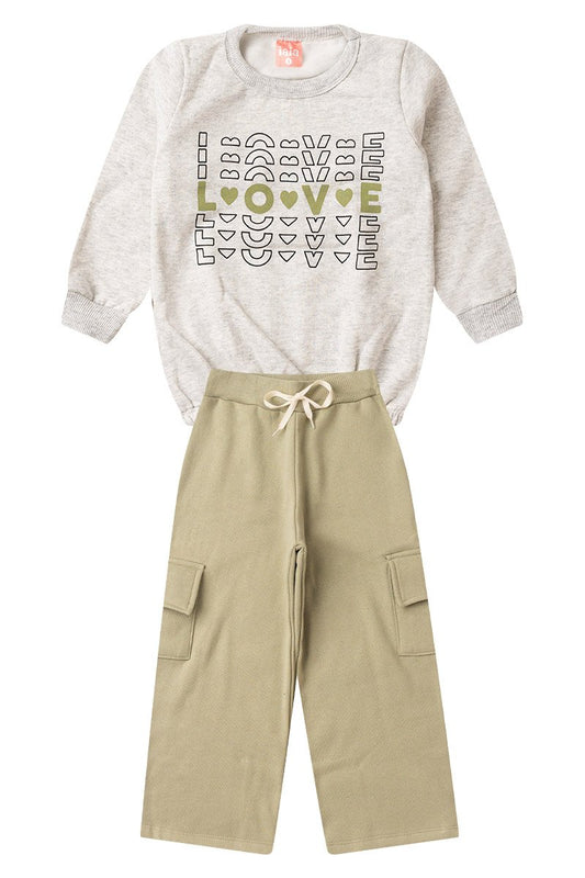 Girls' Winter Set Love Iaia