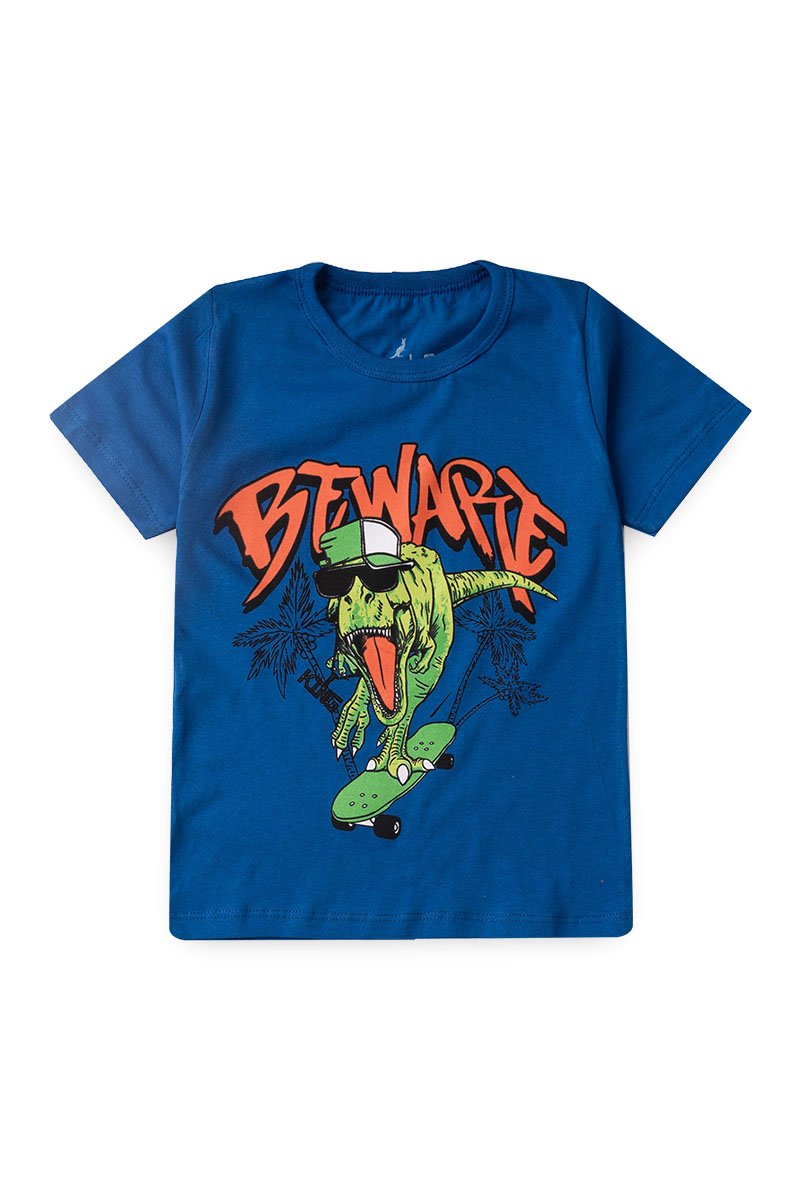 Boys' Dinosaur Set Royal Blue Kangulu