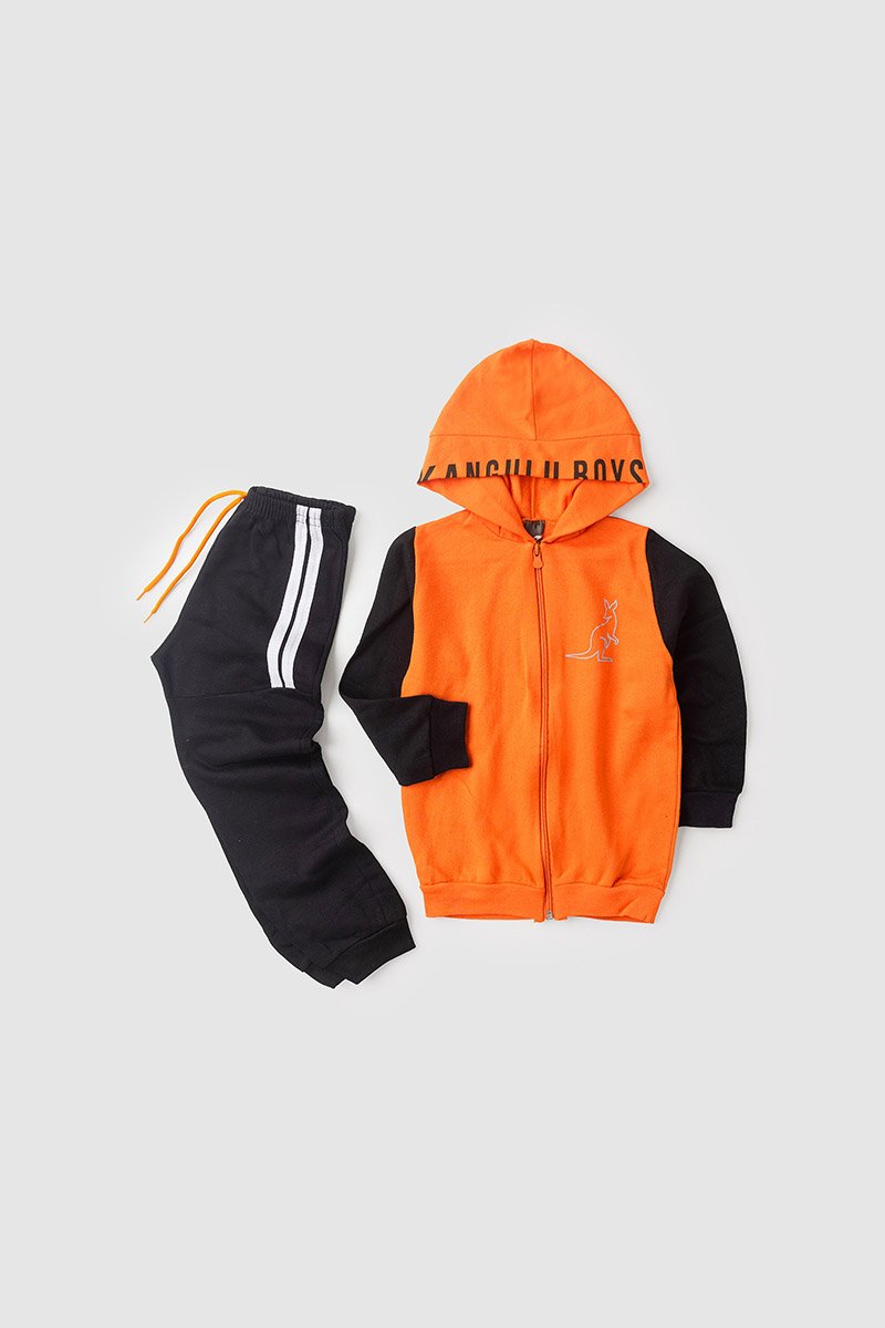 Boys' Winter Set Solid Kangulu