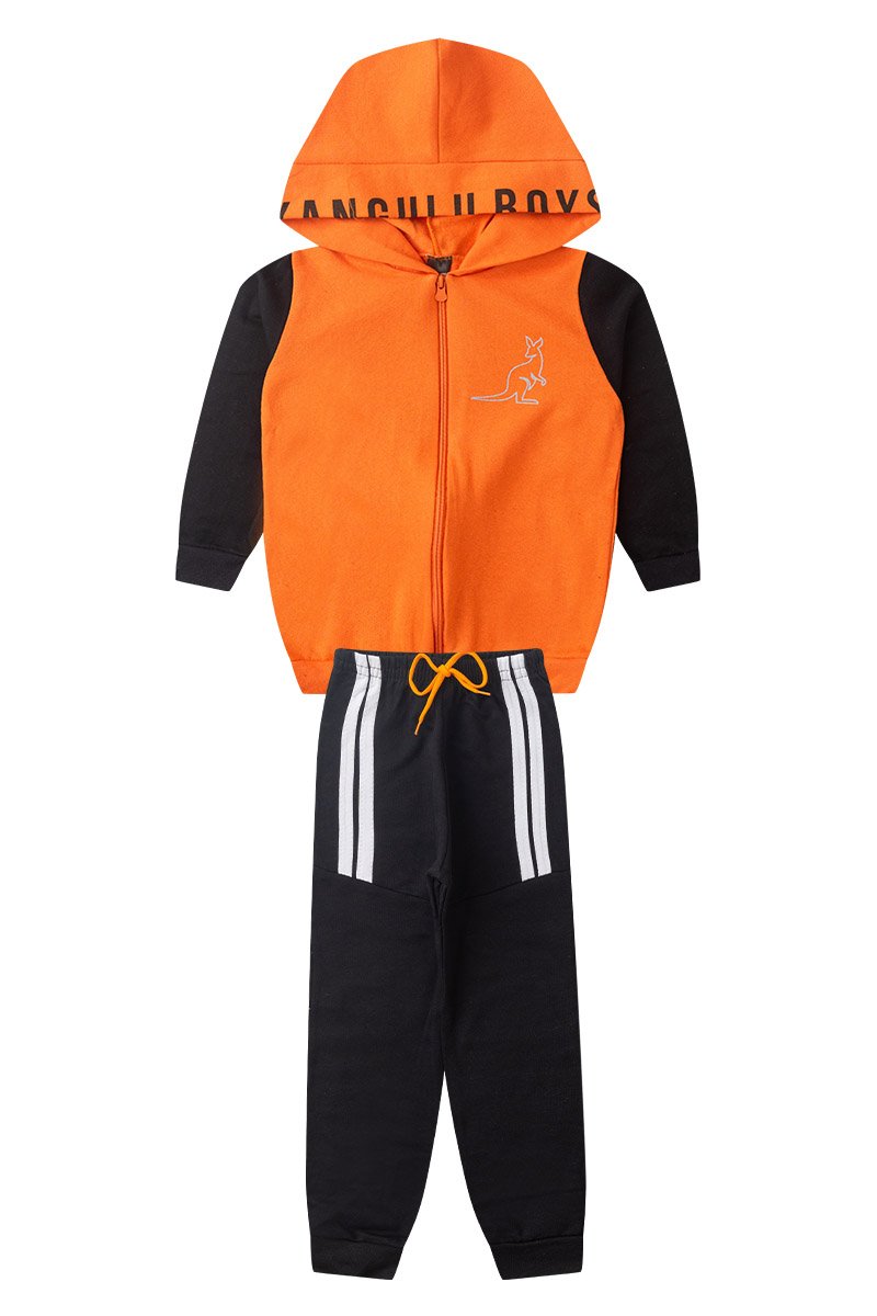 Boys' Winter Set Solid Kangulu