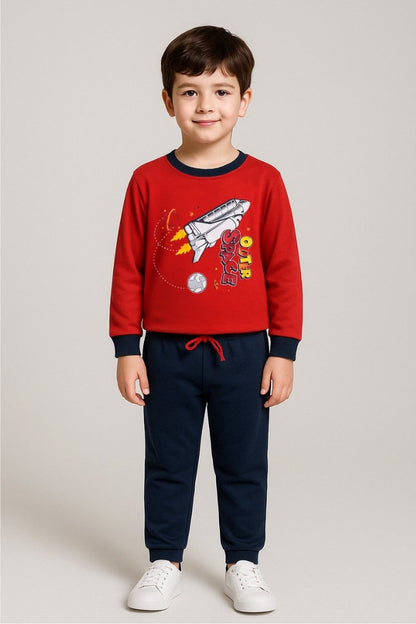 Children's Winter Set for Boys Space Kangulu