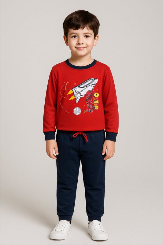 Children's Winter Set for Boys Space Kangulu
