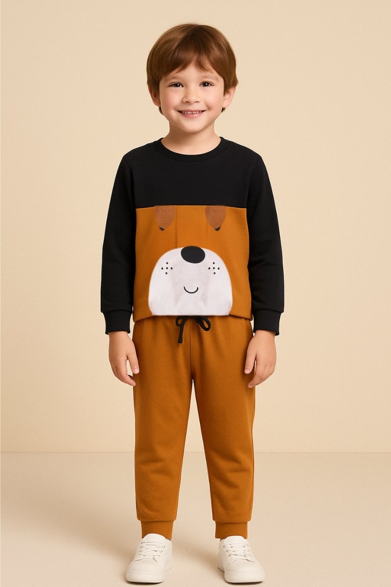 Kangulu Winter Boys' Outfit - Teddy Bear