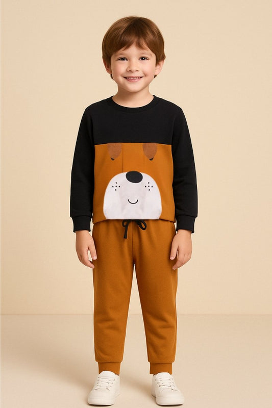 Kangulu Winter Boys' Outfit - Teddy Bear