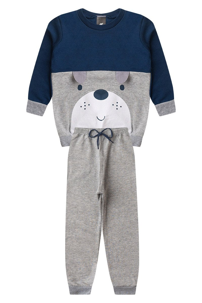 Winter Boys' Kids Set Teddy Bear Kangulu