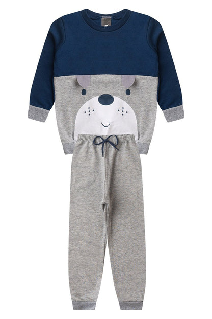 Winter Boys' Kids Set Teddy Bear Kangulu
