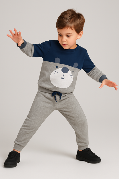 Winter Boys' Kids Set Teddy Bear Kangulu