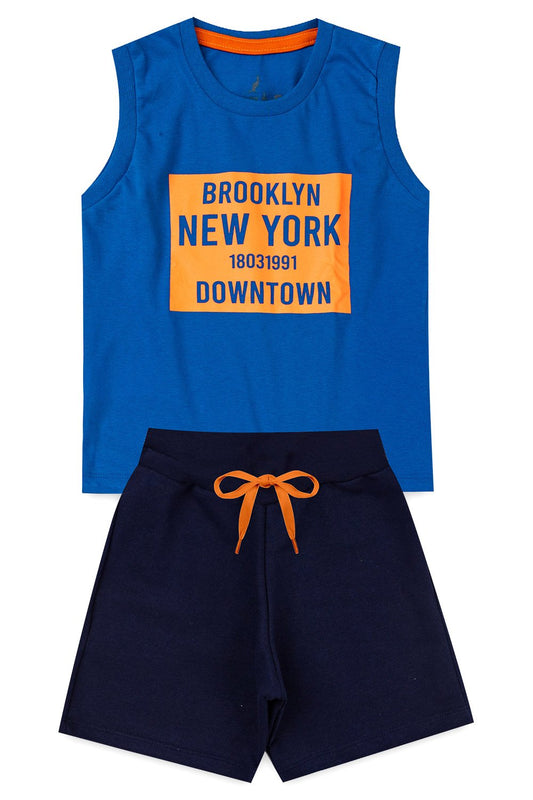 Boys' Summer Tank Top Set - Kangulu Brooklyn