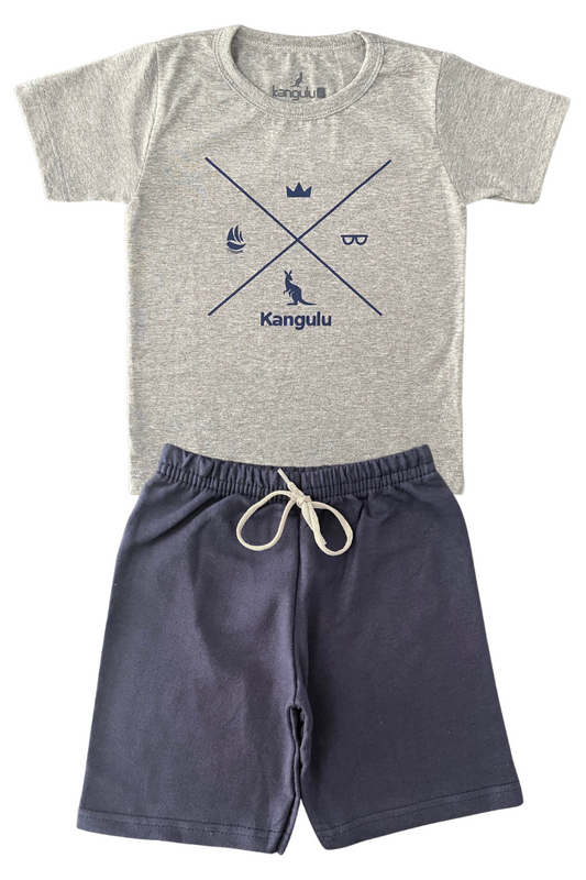 Boys' Summer Set - Kangulu Symbols