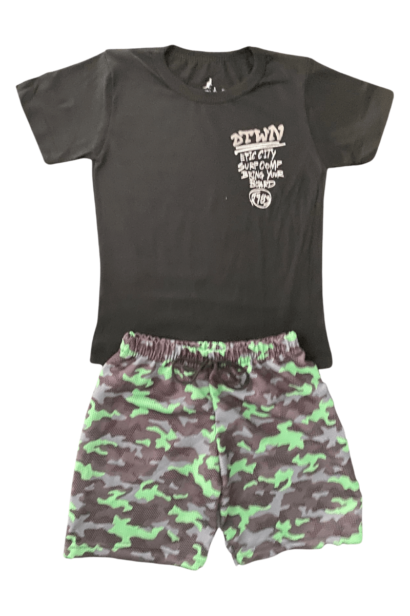 Boys' Summer Set - Kangulu Black