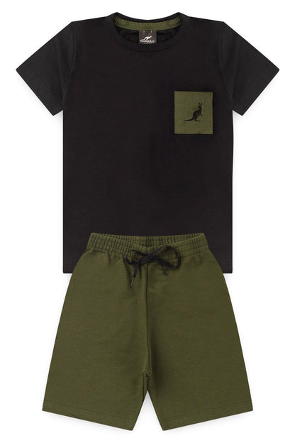 Boys' Summer Set with Pocket Kangulu