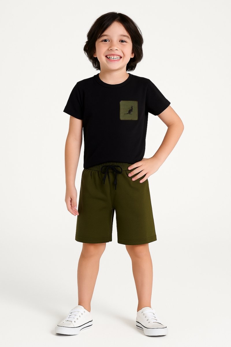 Boys' Summer Set with Pocket Kangulu
