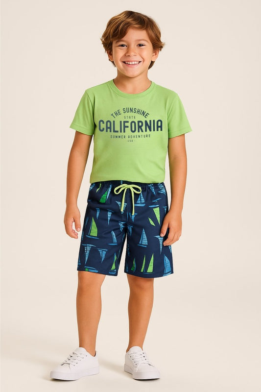 Boys' Summer Set California Kangulu