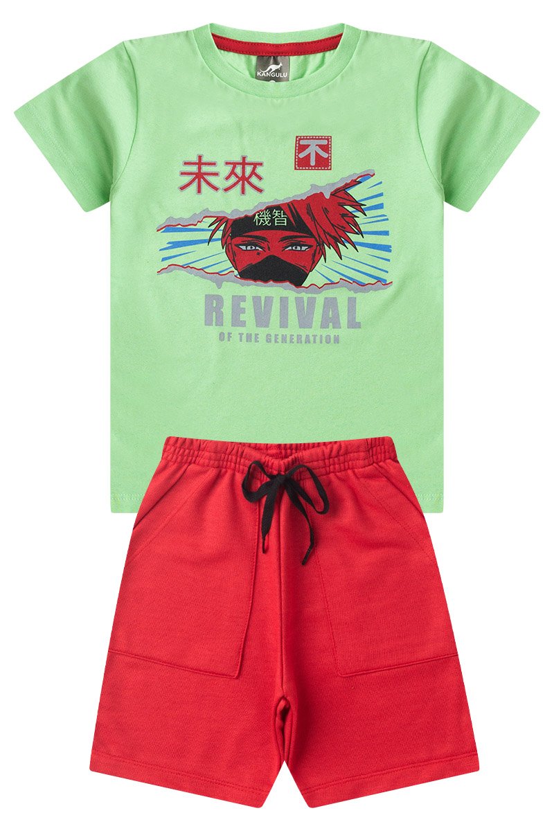 Kangulu Summer Boys' Set Cyber Ninja