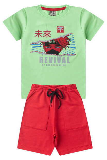 Kangulu Summer Boys' Set Cyber Ninja