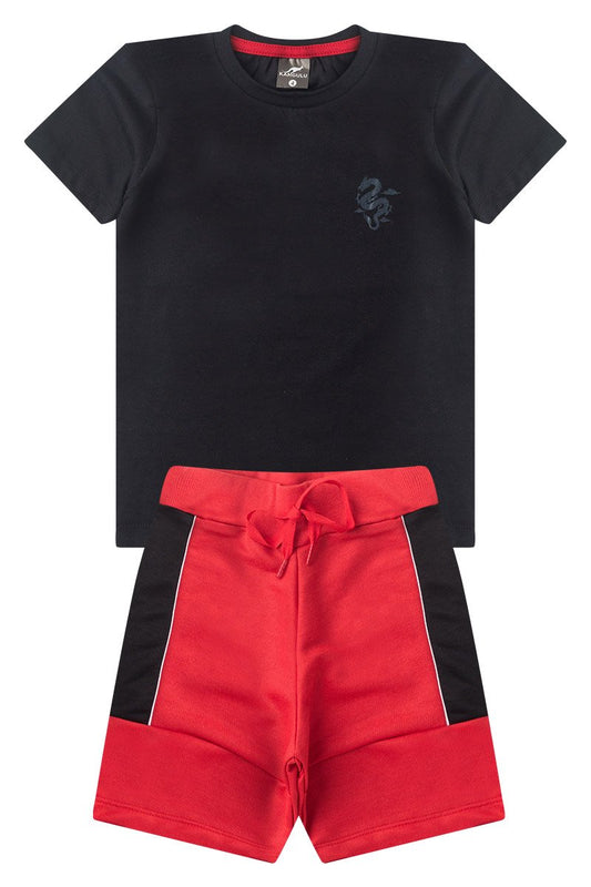 Kangulu Summer Boys' Set Samurai Dragon