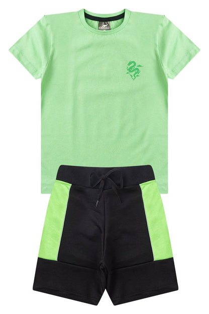 Summer Boys' Set Samurai Dragon Kangulu
