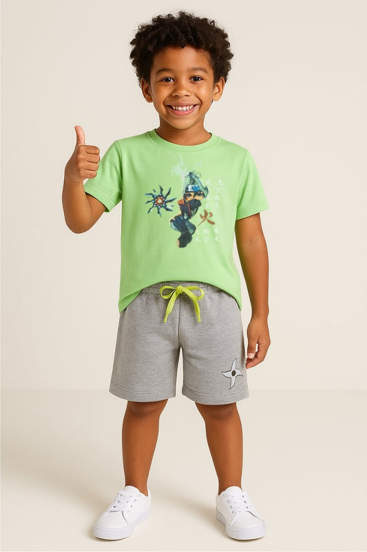 Summer Boys' Set Ninja Kangulu