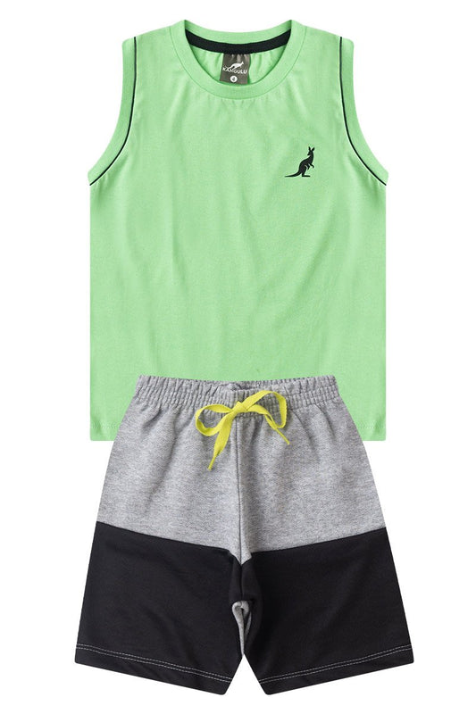 Kangulu Summer Boys' Basic Tank Set