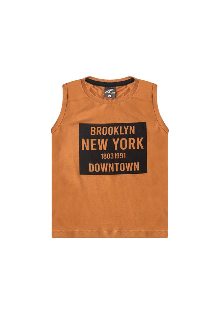 Boys' Summer Tank Top Set - Kangulu Brooklyn