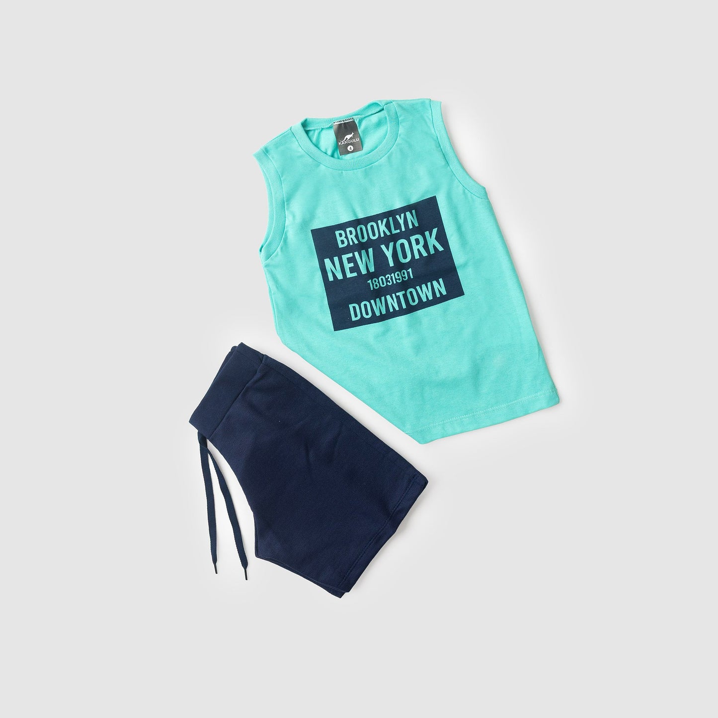 Boys' Summer Tank Top Set - Kangulu Brooklyn