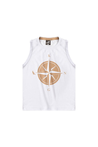 Boys' Summer Set Compass Tank Top Kangulu