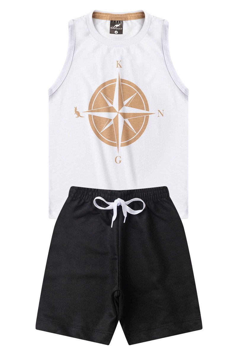 Boys' Summer Set Compass Tank Top Kangulu