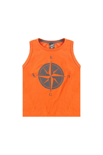 Boys' Summer Set Compass Tank Top Kangulu