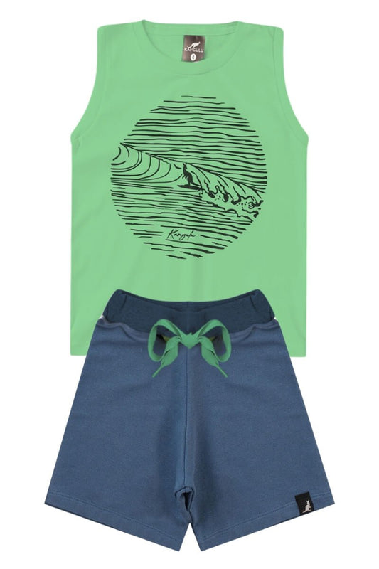 Boys' Summer Set Surf Tank Top Kangulu
