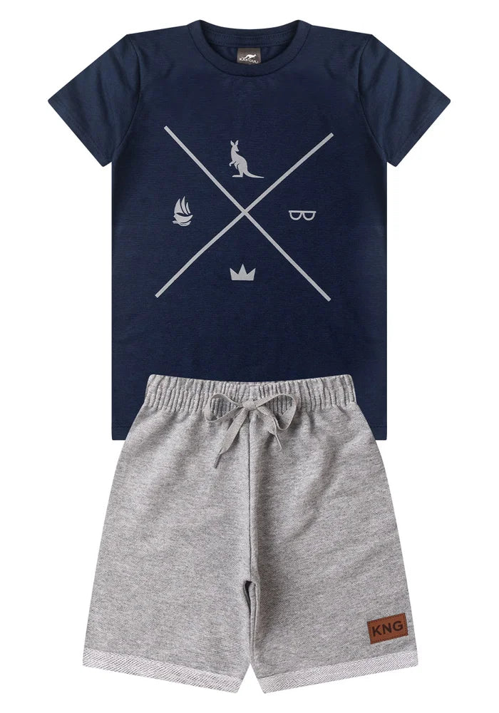 Boys' Summer Set - Kangulu Symbols