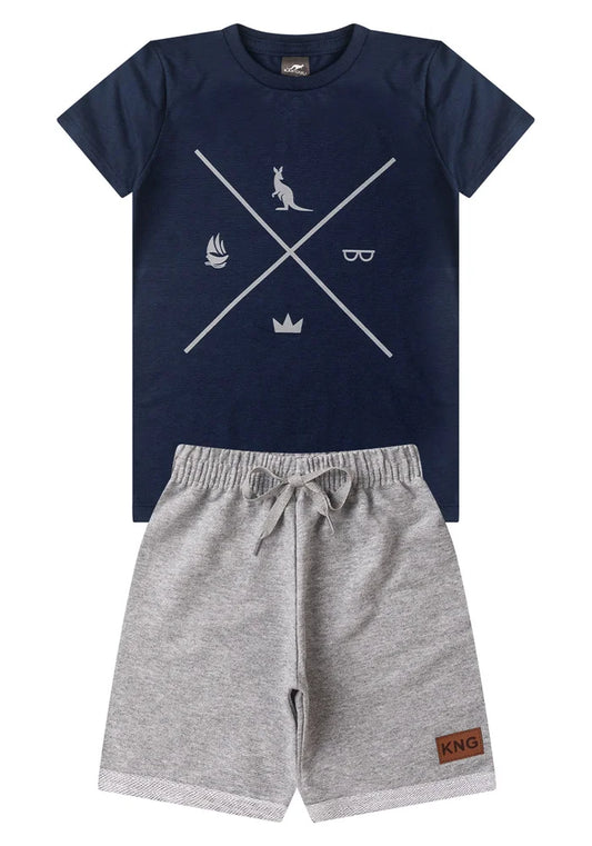 Boys' Summer Set - Kangulu Symbols