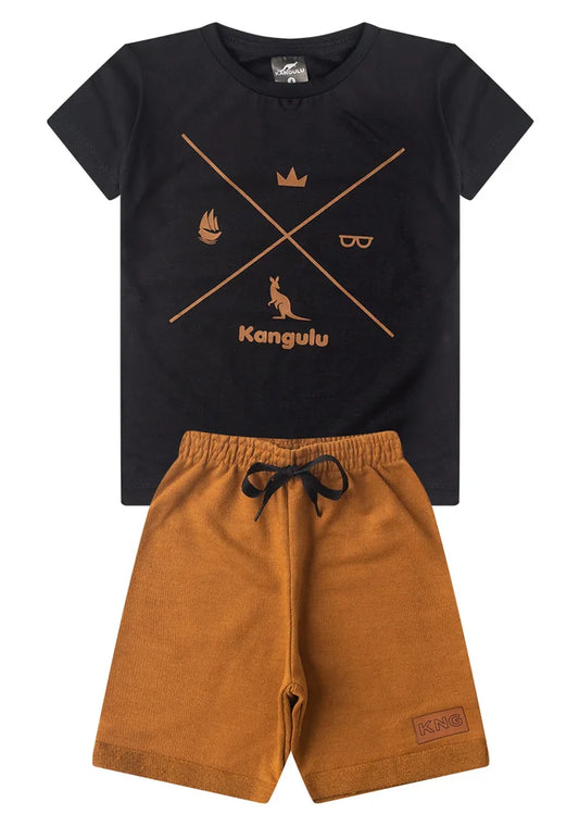 Boys' Summer Set - Kangulu Symbols
