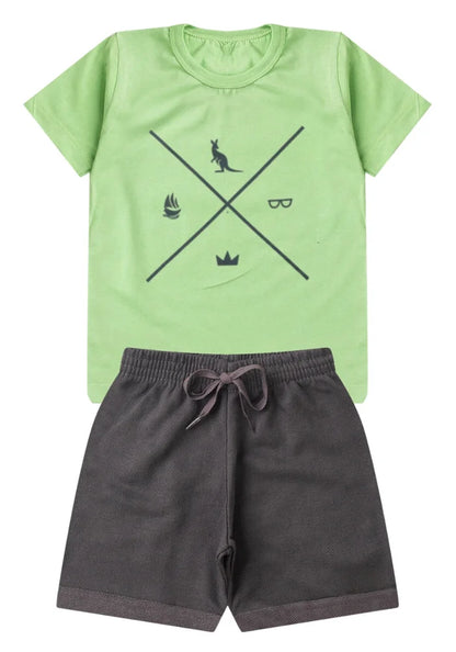 Boys' Summer Set - Kangulu Symbols