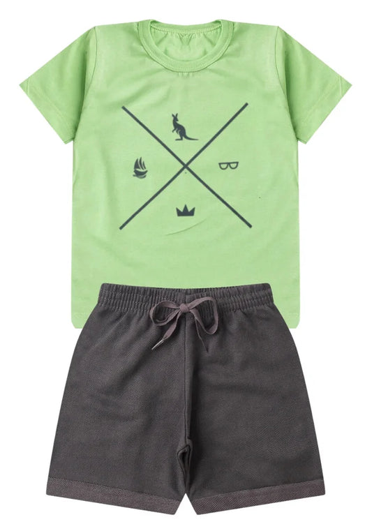 Boys' Summer Set - Kangulu Symbols