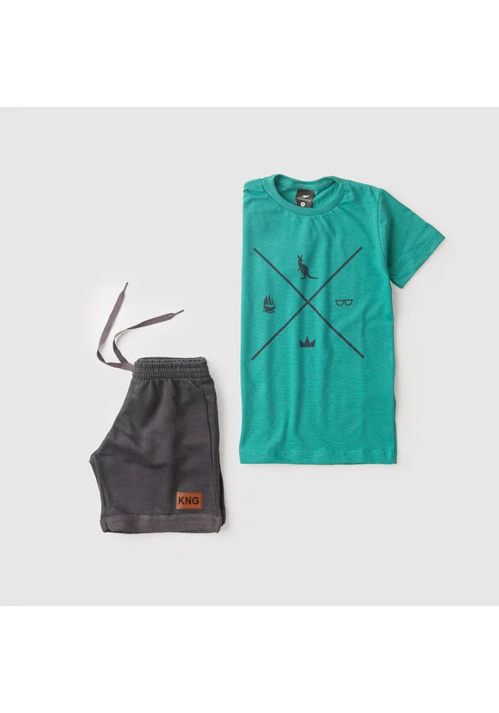 Boys' Summer Set - Kangulu Symbols