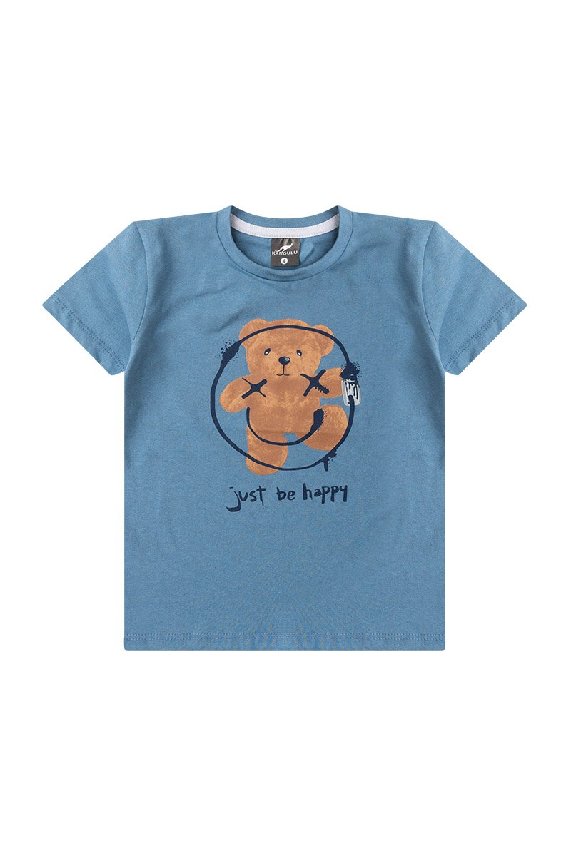 Conjunto Infantil Menino Verão Teddy Graffiti Kangulu