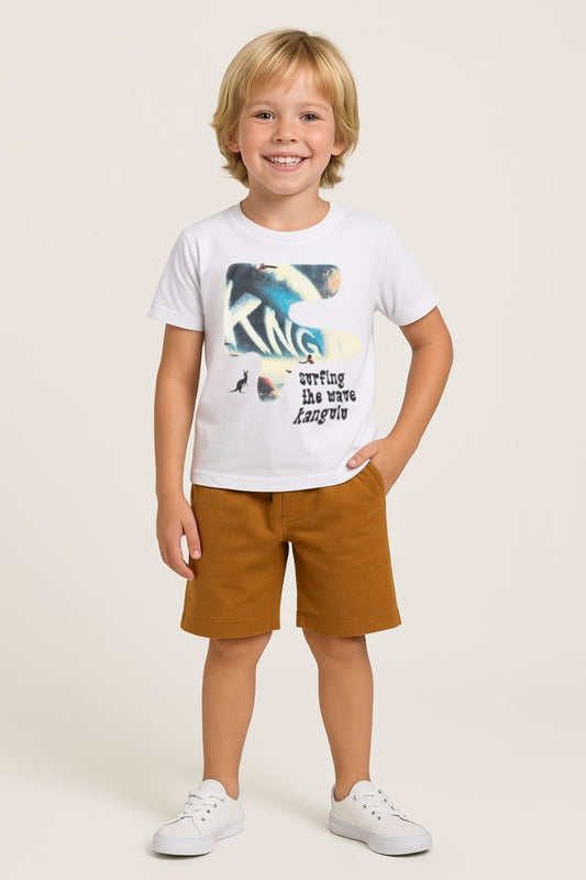 Kangulu Summer Boys' Outfit - Wave