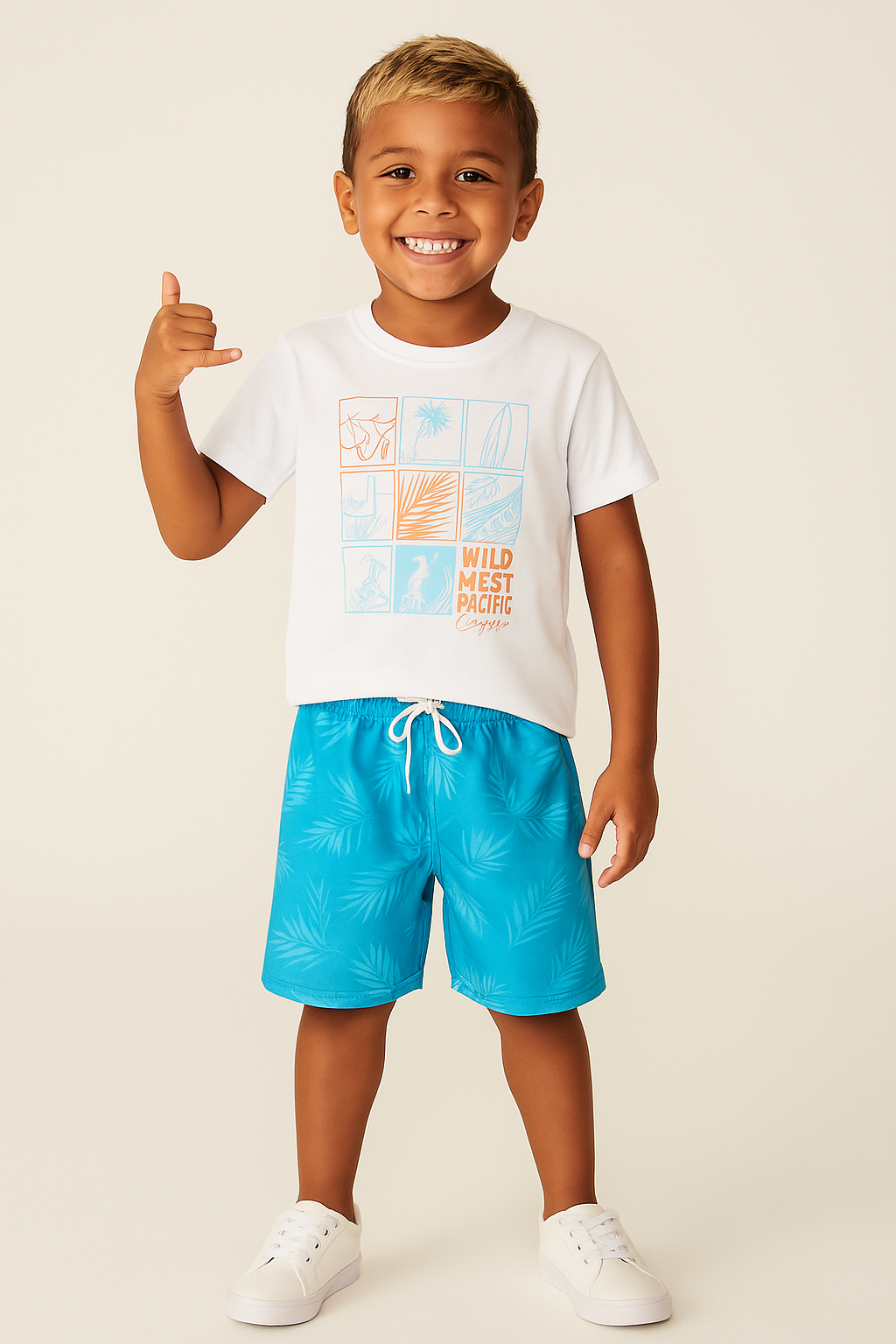 Boys' Summer Set - Kangulu Wild West Pacific