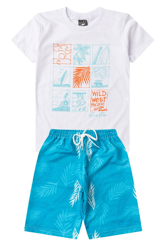 Boys' Summer Set - Kangulu Wild West Pacific