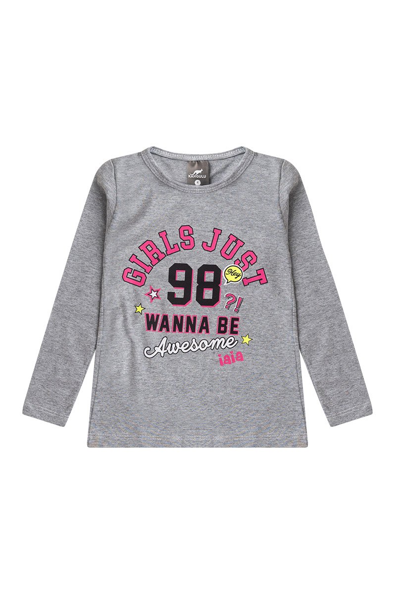 Girls' Midseason Pajama Set Girls Just Happy Iaia
