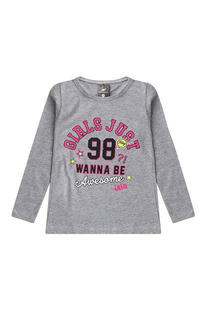 Girls' Midseason Pajama Set Girls Just Happy Iaia